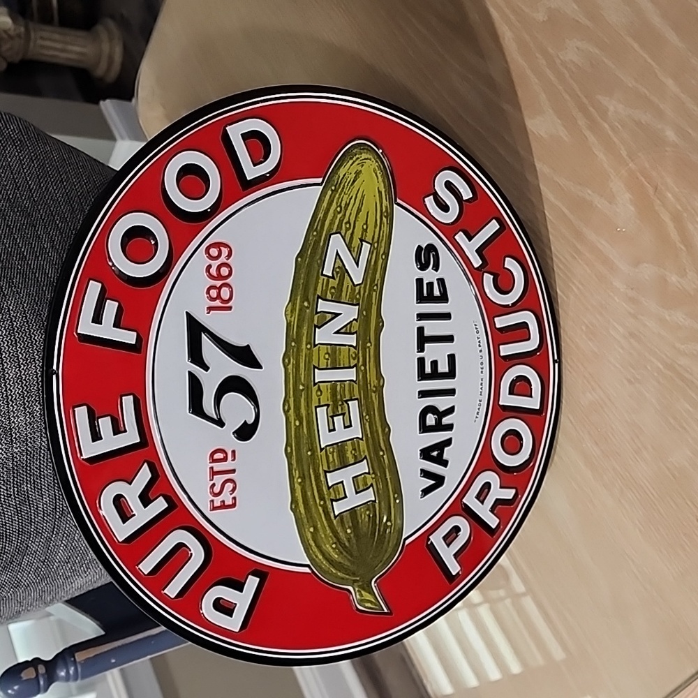 Heniz 57 Metal sign